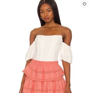 ASTR the label top, only worn once, perfect condition on XS